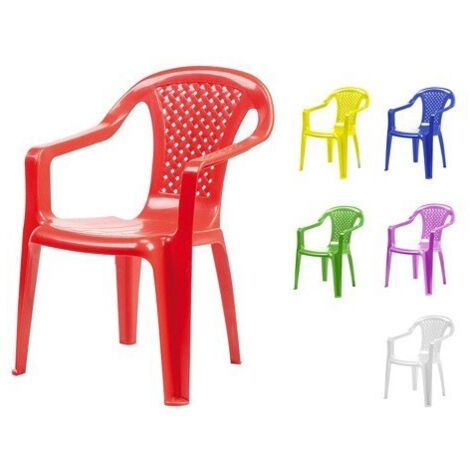 Silla resina infantil colores surtidos