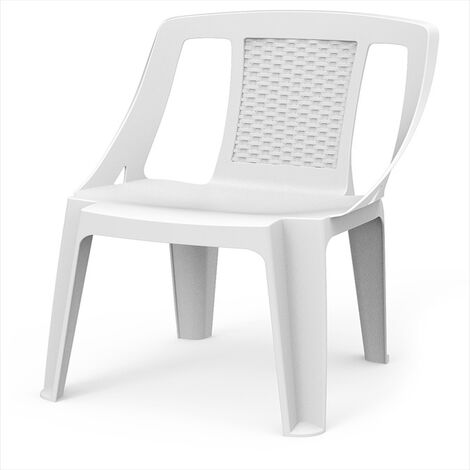 SILLA RESINA PROCIDA BLANCA