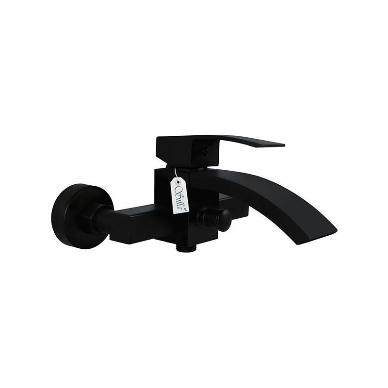 Silla Robinet De Baignoire en Laiton, mural, Noir