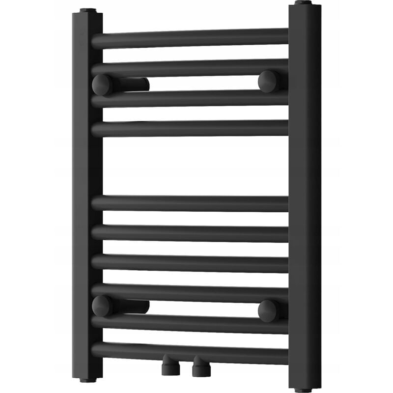 Desconocido - Silla Sèche-serviettes eau chaude 179W 50x40x4,4cm, Noir