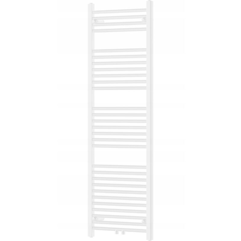 Silla Sèche-serviettes eau chaude 629W 150x50x3cm, Blanc