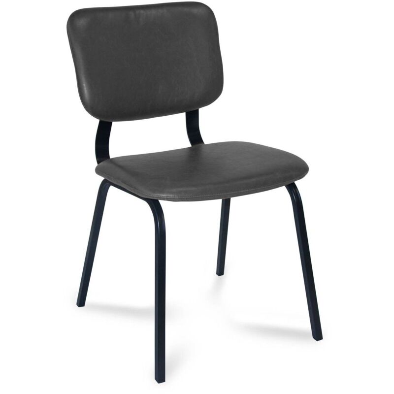 

Silla Steam Gris Steam Ancho: 47 Cm X Largo: 59 Cm X Alto: 83,5 Cm