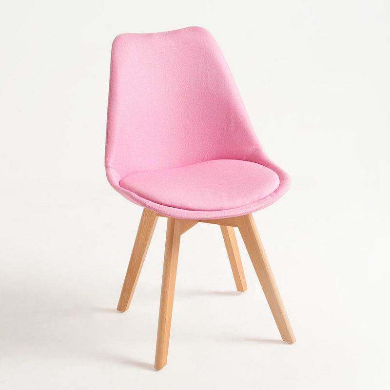 

Silla de comedor Synk Tela - Rosa