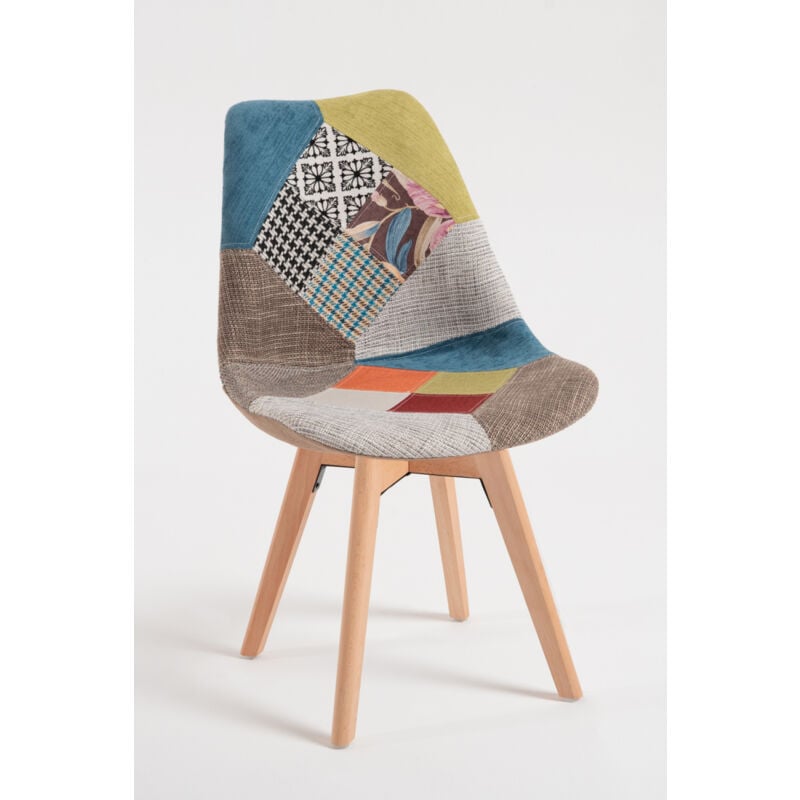 

Sillas Comedor - Silla Synk Patchwork - Patchwork colores