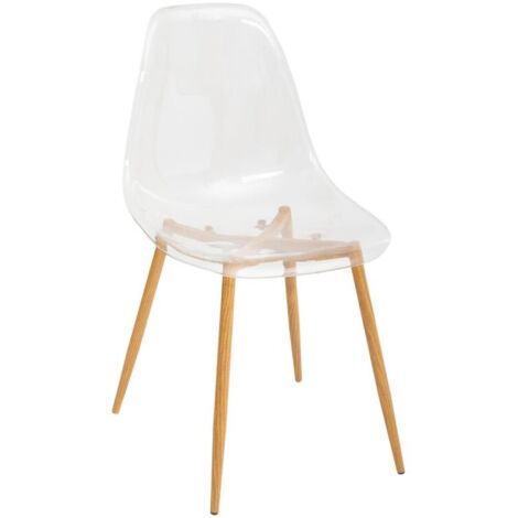 Silla 'Taho' transparente - Atmosphera créateur d'intérieur
