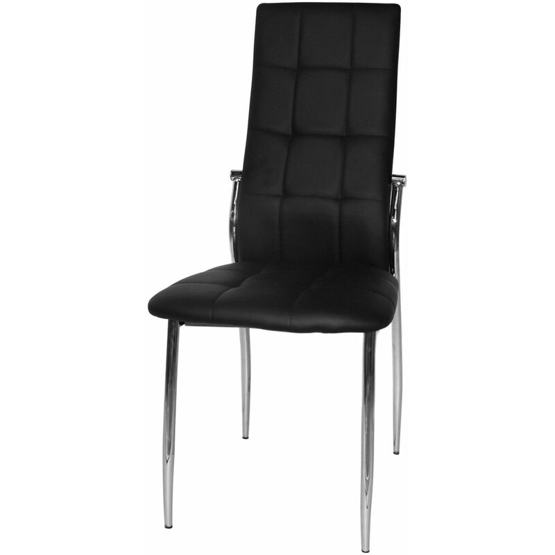 

Silla Tapizada Chicago Negro Ancho: 41 Cm X Largo: 51 Cm X Alto: 100 Cm