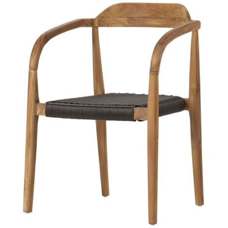 Silla Teca Natural 60X60X85 Cm
