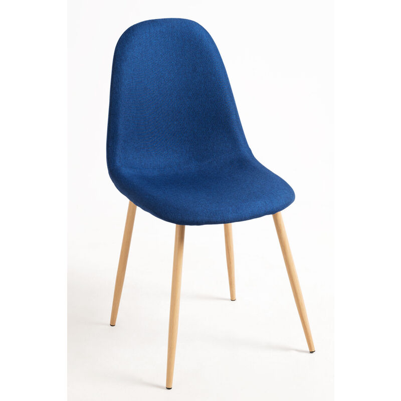 

Sillas Comedor - Silla Teok Tela - Azul