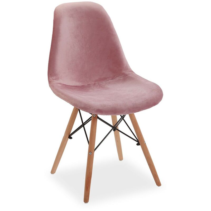 

Silla Terciopelo Rosa