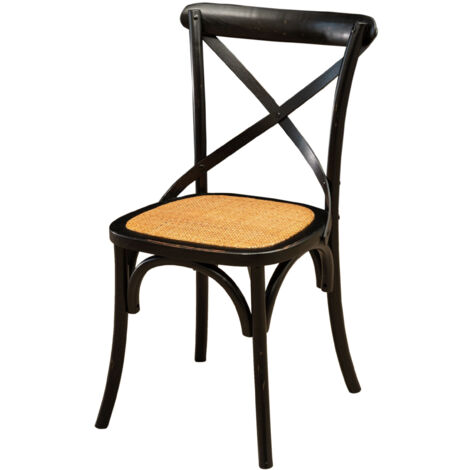 Silla Thonet vintage 50x90x52 cm Silla de madera rústica Silla de cocina y comedor Sillas de fresno y ratán Sillas modernas