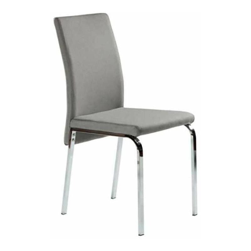 

Silla Tierra tapizada en dos colores distintos 92 cm(alto)43 cm(ancho)44 cm(largo) Color GRIS
