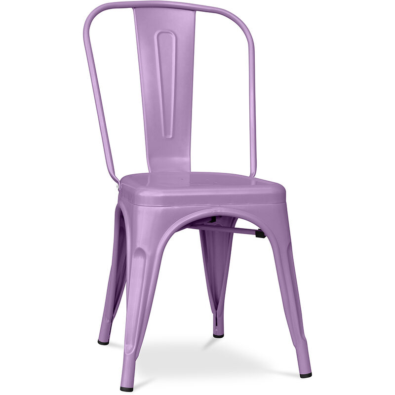 

Privatefloor - Silla Stylix - Nueva edición - Metal Mate Morado pastel