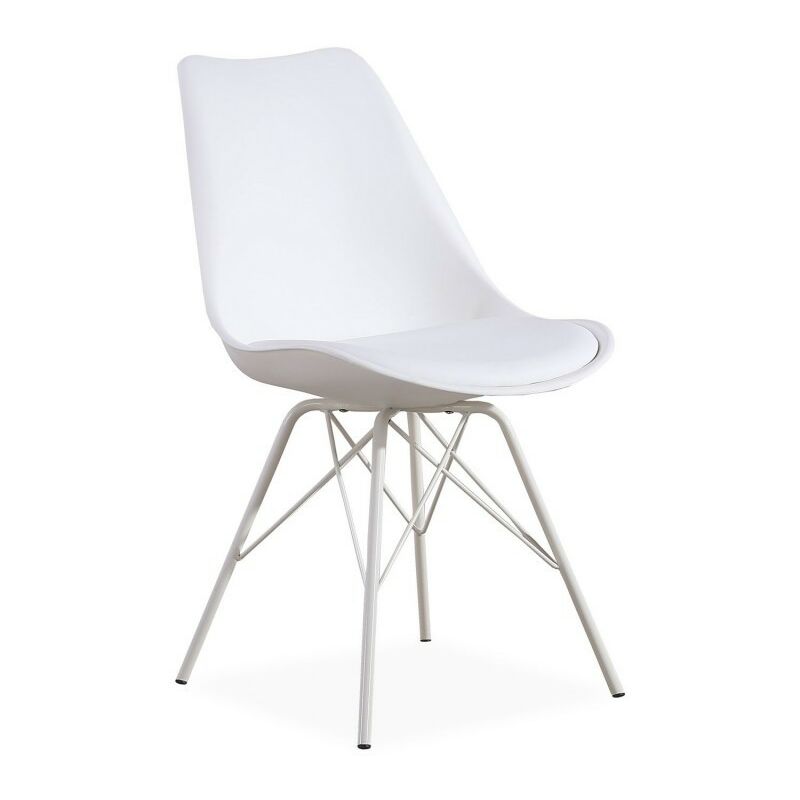 

Silla TORRE NEW BBB, base blanca, carcasa y cojín blanco