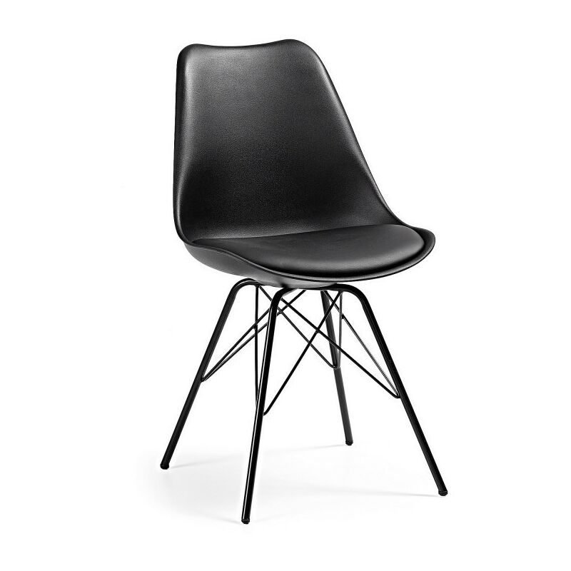

Silla TORRE NEW NNN, base negra, carcasa y cojín negro