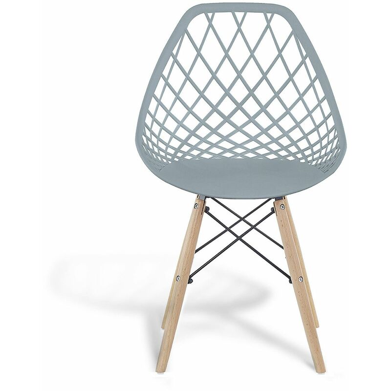 

Silla Tower Wood Diamond Gris Ancho: 48 Cm X Largo: 56 Cm X Alto: 79 Cm