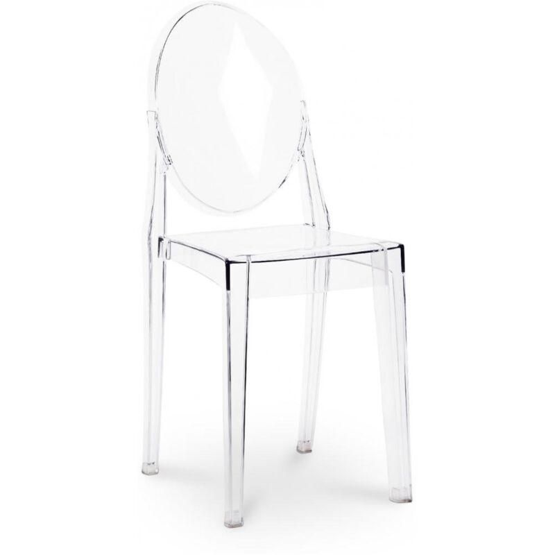 

Silla De Comedor Victoria - Premium Transparente
