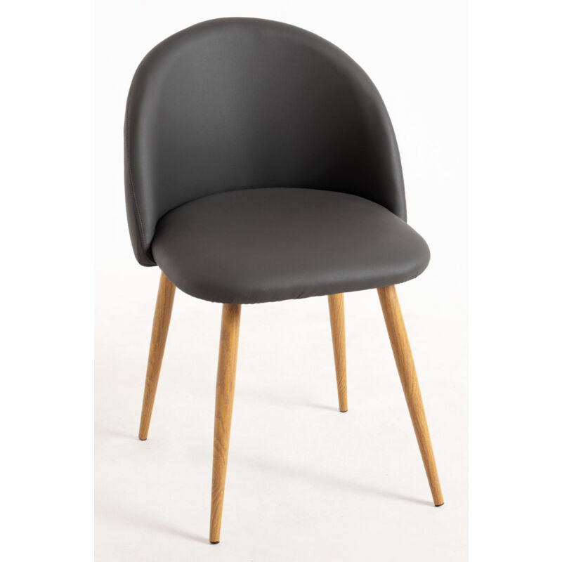 

Sillas Comedor - Silla Vint Polipiel - Gris
