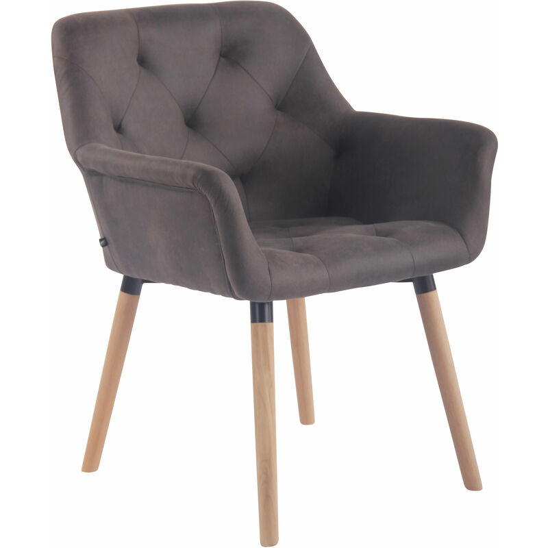 

Silla Retro Cassidy Gris oscuro Natural