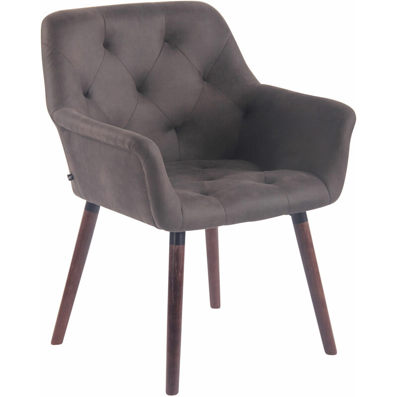 

Silla Retro Cassidy Gris oscuro Nogal