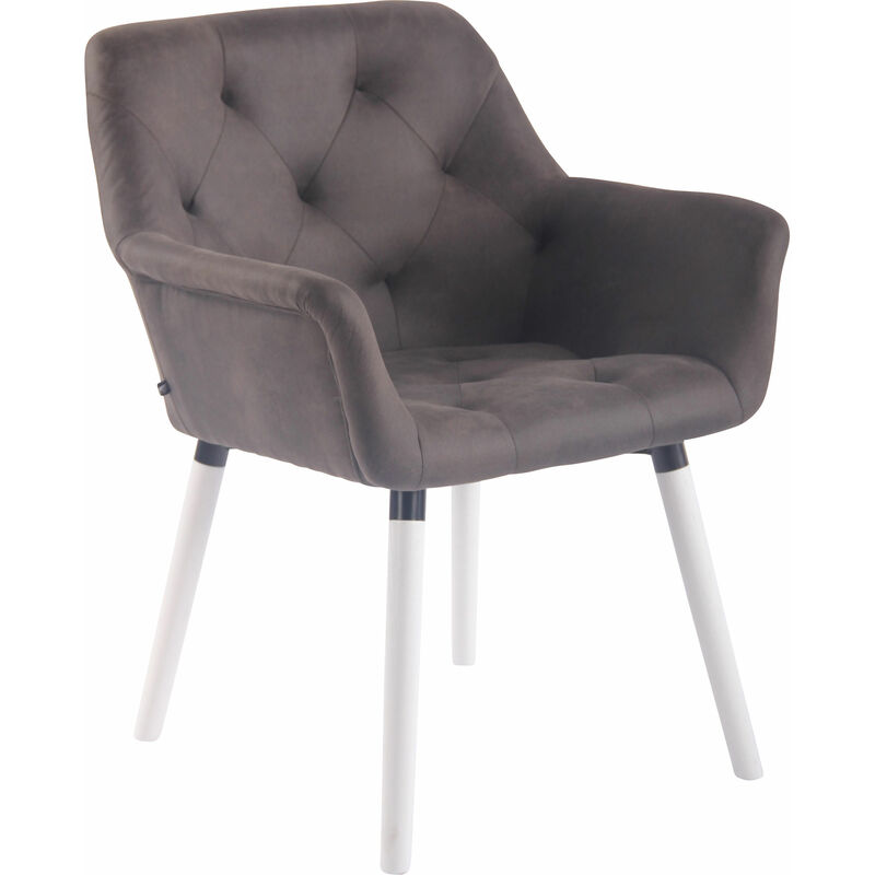 

Silla Retro Cassidy Gris oscuro Blanco