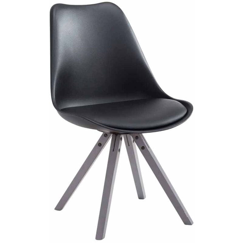 

CLP - Silla visita Toulouse Square Negro Gris