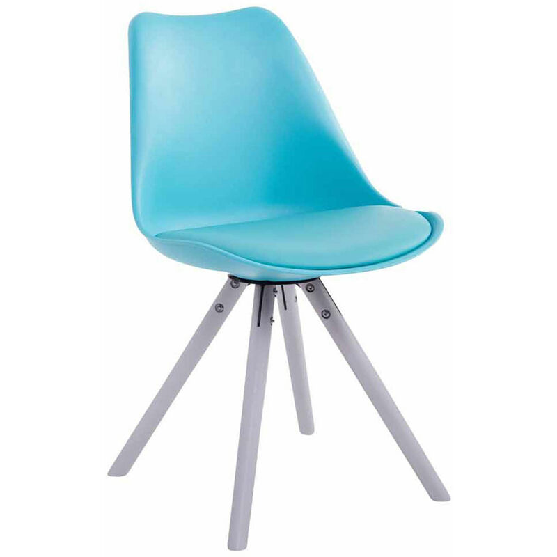 

CLP - Silla visita Toulouse Rund Azul Blanco (roble)