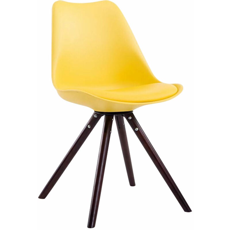 

Silla visita Toulouse Rund Amarillo Cappuccino (roble)
