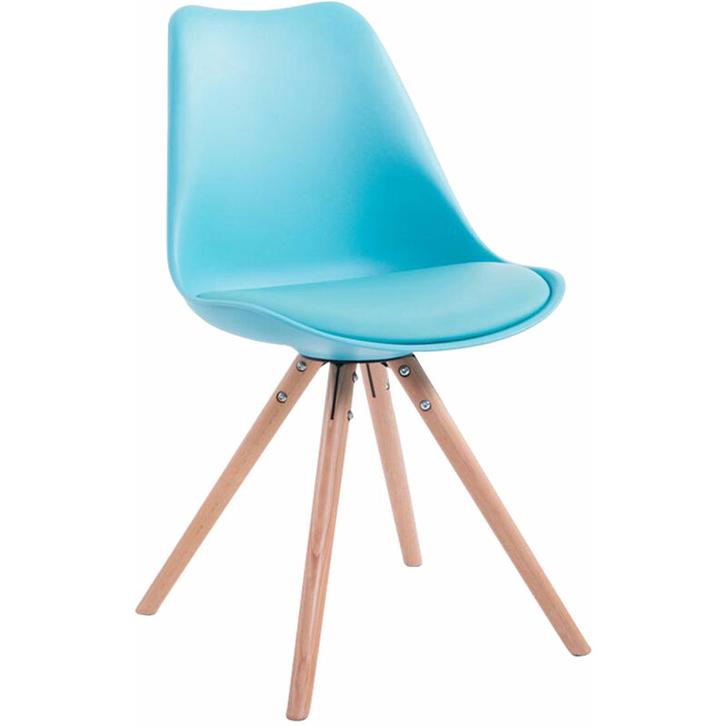 

CLP - Silla visita Toulouse Rund Azul Natural (roble)