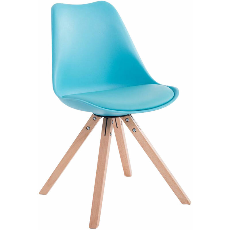 

CLP - Silla visita Toulouse Square Azul Natural (roble)