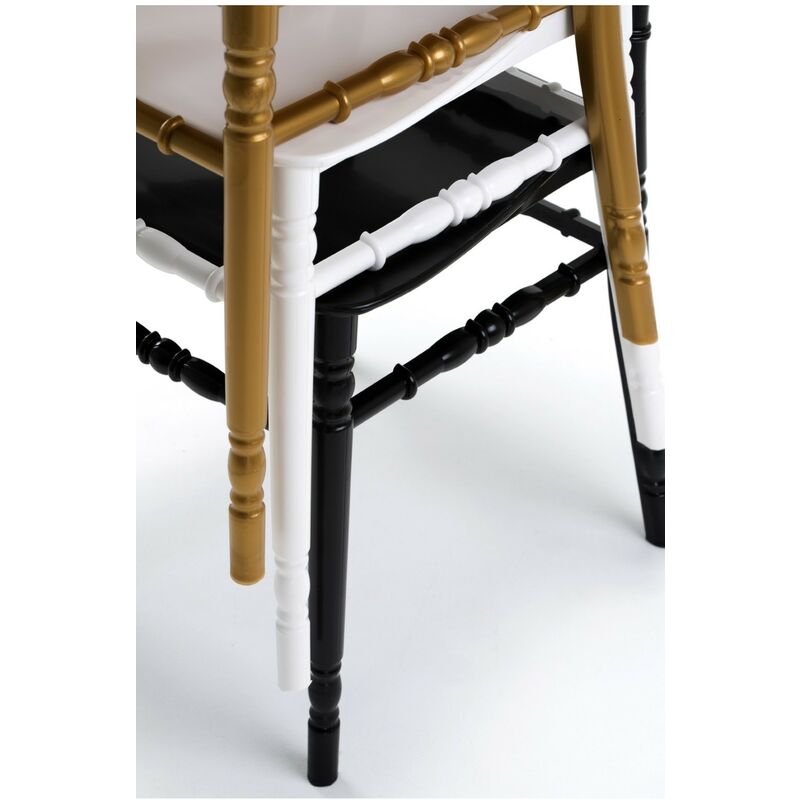 

Silla WEDDING, polipropileno blanco