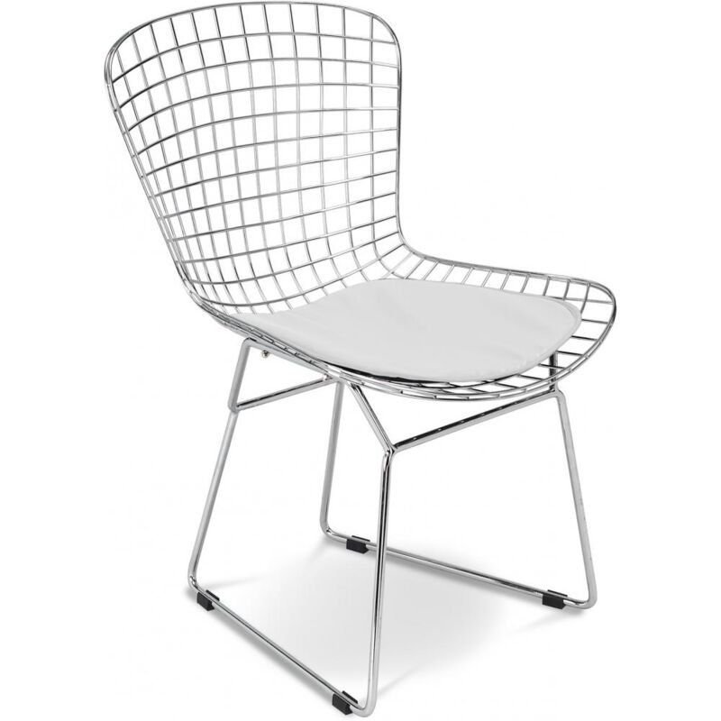 

Privatefloor - Silla Wire Blanco