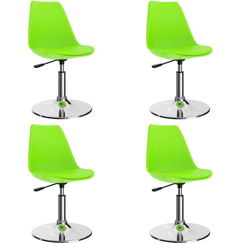 

Sillas comedor giratorias 4 unidades cuero sintético verde