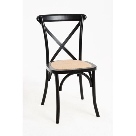 Sillas Comedor - Silla Altea Madera - Negro