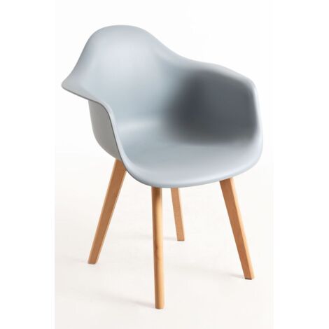 Sillas Comedor - Silla Belu - Gris claro