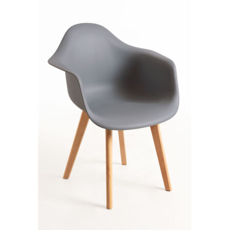 Sillas Comedor - Silla Belu - Gris oscuro