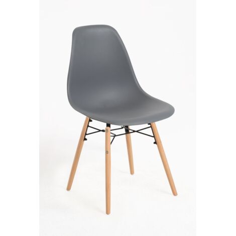 Sillas Comedor - Silla Besy - Gris oscuro