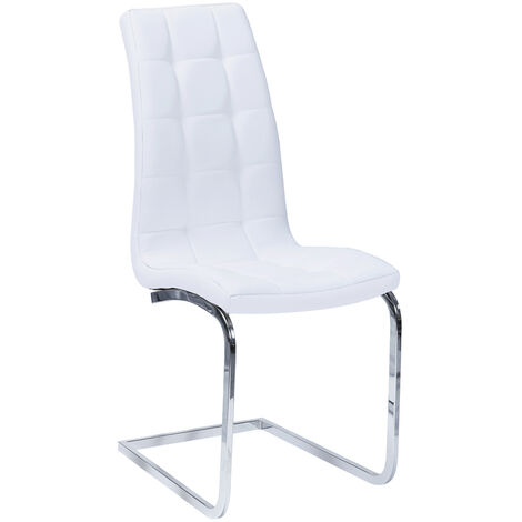 CADEAUX MIGUEL Sillas Comedor - Silla Bluy - Blanco