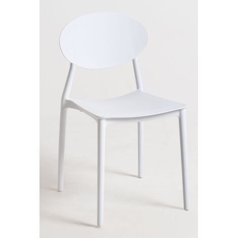 Sillas Comedor - Silla Bután - Blanco