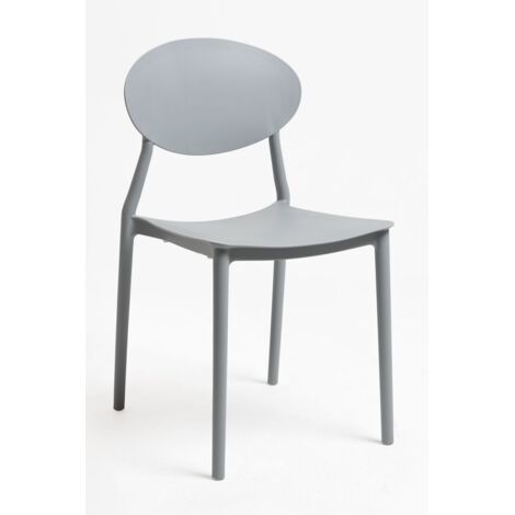 Sillas Comedor - Silla Bután - Gris claro