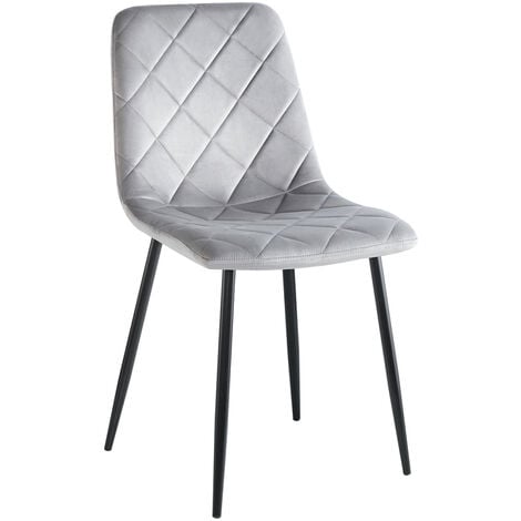 REGALOS MIGUEL Sillas Comedor - Silla Drat - Gris