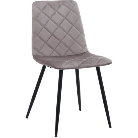 Sillas Comedor - Silla Drat - Gris claro