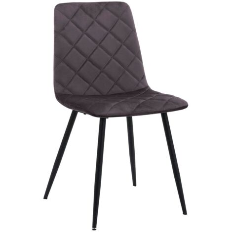 Sillas Comedor - Silla Drat - Gris oscuro