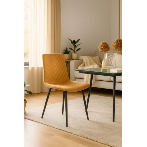 Sillas Comedor - Silla Guri - Mostaza