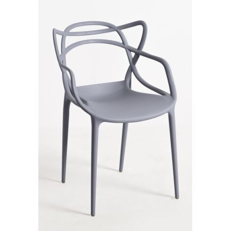 Sillas Comedor - Silla Korme - Gris