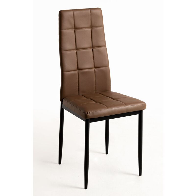 

Sillas Comedor - Silla Lan Polipiel - Marrón