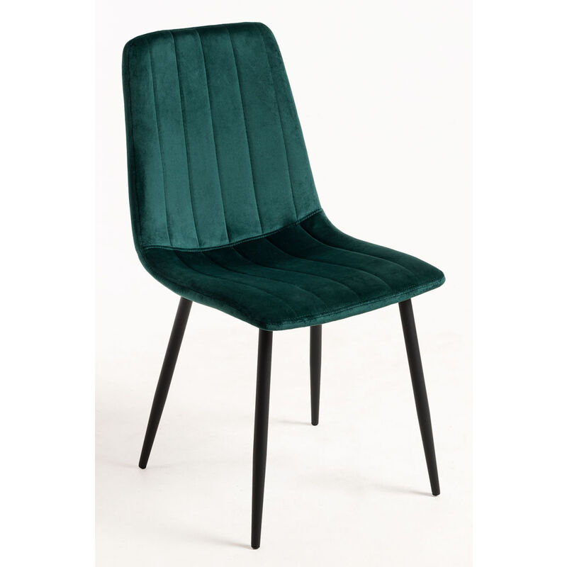 

Sillas Comedor - Silla Liny Terciopelo - Verde