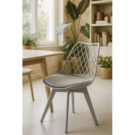 Sillas Comedor - Silla Mima Suprym - Gris claro