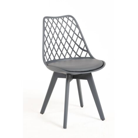 Sillas Comedor - Silla Mima Suprym - Gris oscuro