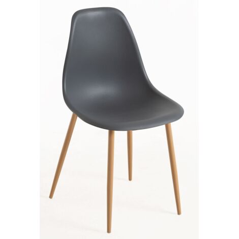 Sillas Comedor - Silla Mykle - Gris oscuro