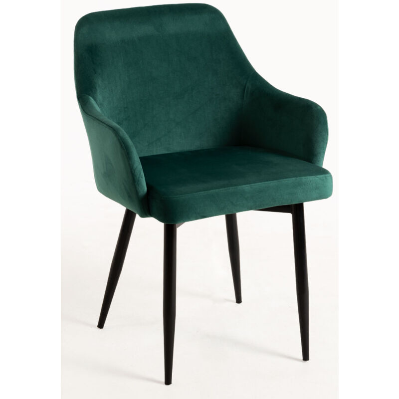 

Sillas Comedor - Silla Puan Terciopelo - Verde